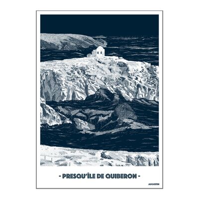 postcard "PRESQU'ILE DE QUIBERON"