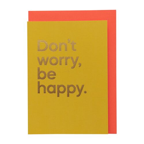 'Don’t worry, Be happy' Streamable song card