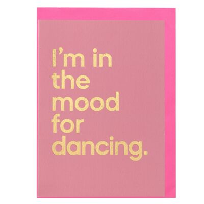 Ich bin in der Stimmung zum Tanzen&#39; Streambare Songkarte
