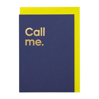 'Call me' Streamable song card