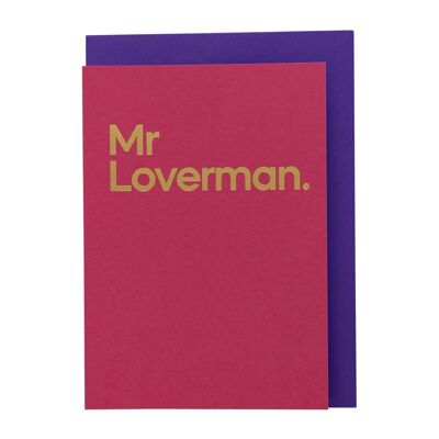 Tarjeta de canciones Streamable de Mr Loverman