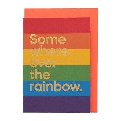 Somewhere over the rainbow&#39; Streambare Songkarte