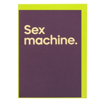 Tarjeta de canción Streamable de Sex machine