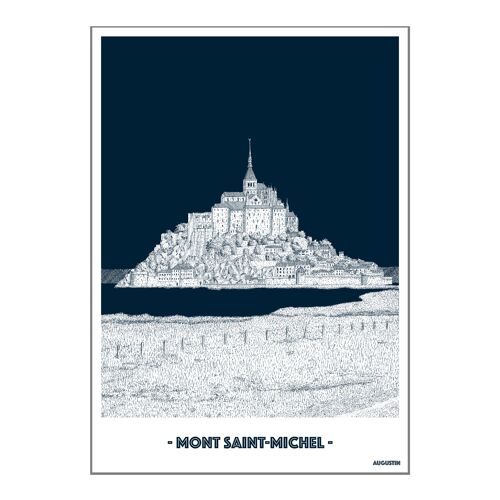 postcard "MONT SAINT-MICHEL"