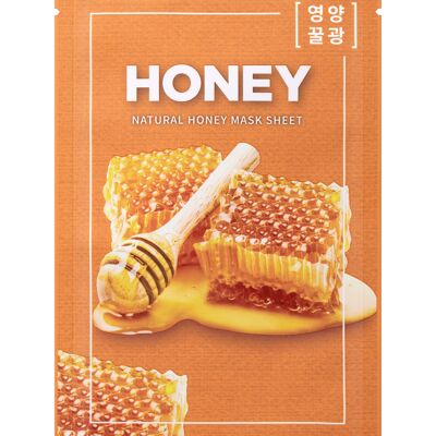 Natural Honey Mask Sheet_Mascarilla Miel_21ml