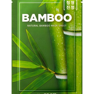 Natural Bamboo Mask Sheet_Mascarilla Bambú_21ml