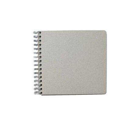 Small square wyro gray cardboard album