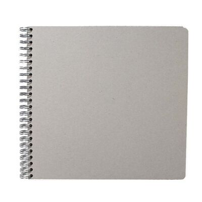 Large square gray wyro cardboard album