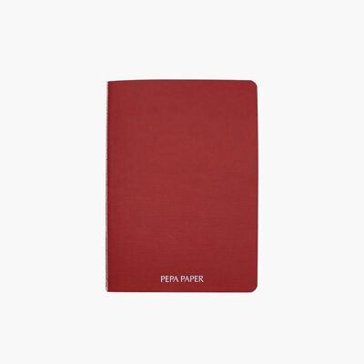 Sewn notebook A6 cardboard