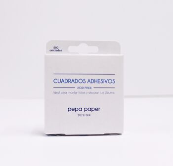 Carrés adhésifs - Pepa Paper 1