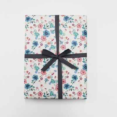 Bloom wrapping paper