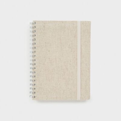 A6 wyro fabric notebook - Pepa Paper