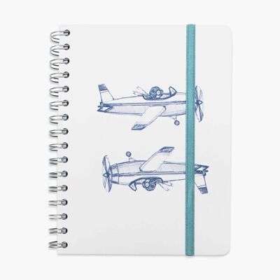 Wyro notebook A5 Plane
