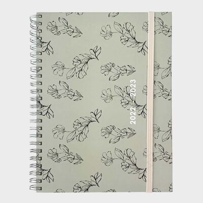 Kalender 2022-2023 16 Monate A5 Avec Flower