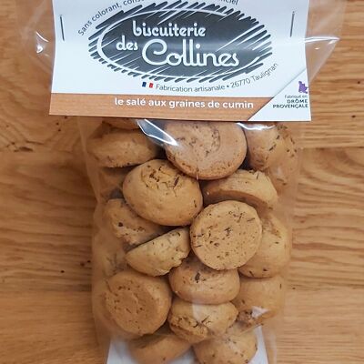 Biscuit salé graines de cumin