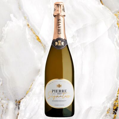 Vino sin alcohol - Pierre zero signature chardonnay espumoso 0% ecológico