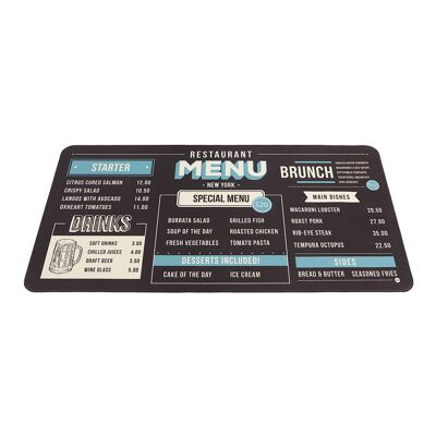 Alfombra cocina,New York Menu,51x99cm