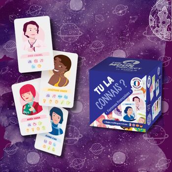 Tu la connais? Jeu de cartes sur les femmes françaises célèbres et oubliées 3