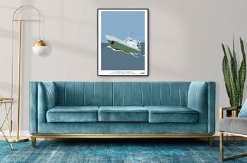 Affiche Bateau Grande Hermine 2