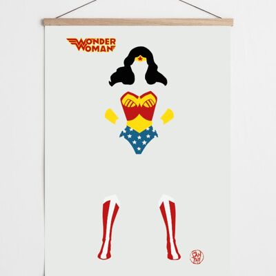 Poster di fan art di Wonder Woman