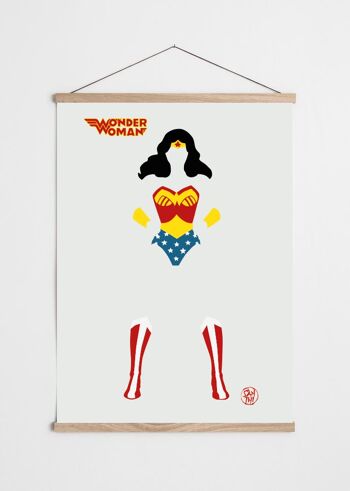 Affiche Fan-Art Wonder Woman