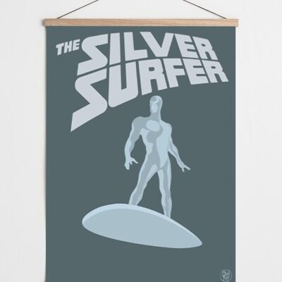Affiche Fan-Art Silver Surfer