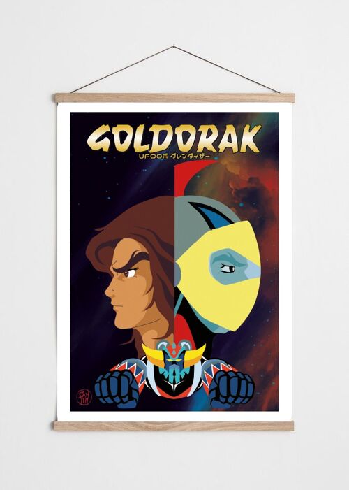 Affiche Fan-Art Goldo Actarus