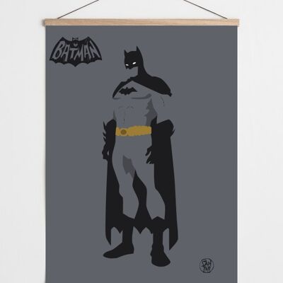 Arte de los fanáticos de Batman Póster