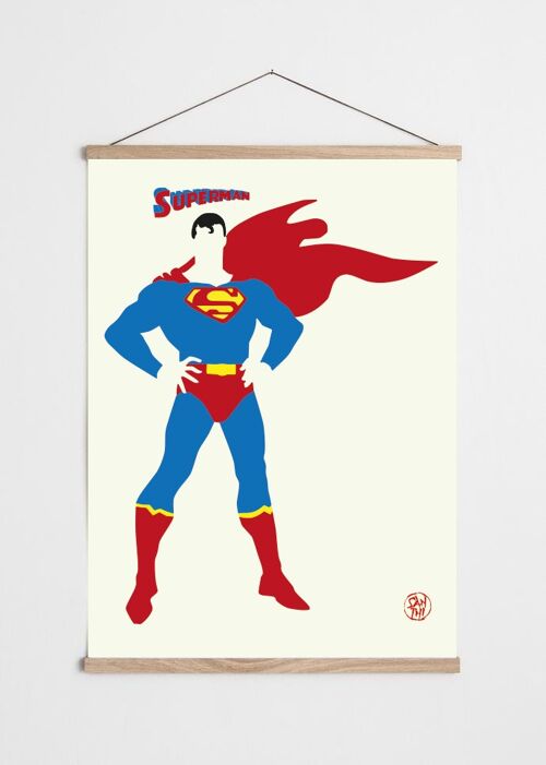 Affiche Fan-Art Superman