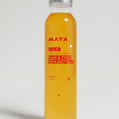 Jugo de Piña, Mango y Pasión - 100% Natural