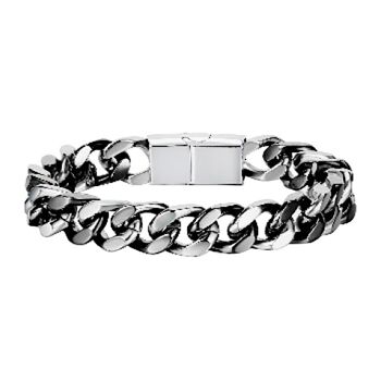 Bracelet homme Lee Cooper - large gourmette