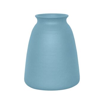 Vase jeté à la main bleu nordique Akemi 2