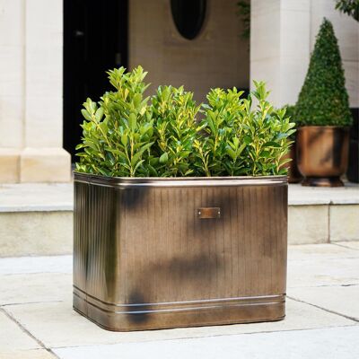 Hampton Copper Rectangular Planter