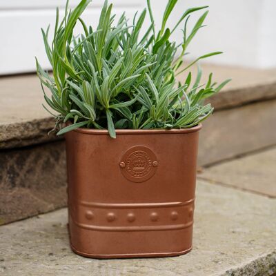 Kew Regency Aged Copper Outdoor Planter