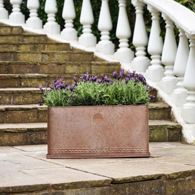 Kew Regency Aged Copper Outdoor Trough