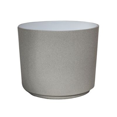 Leon Cement Effect Premium Glaze, Ceramic Planter