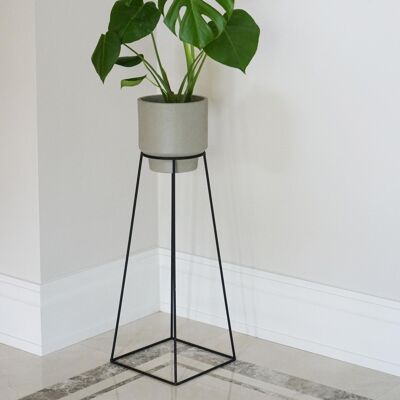 Soporte para plantas Minimo negro