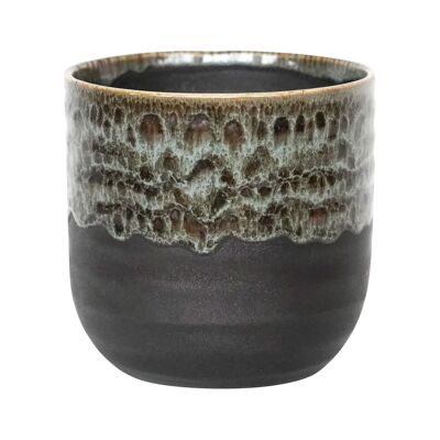 Olivine Reactive Glaze Planter