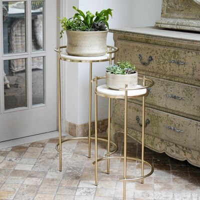 Set of 2 Opulence Side Tables