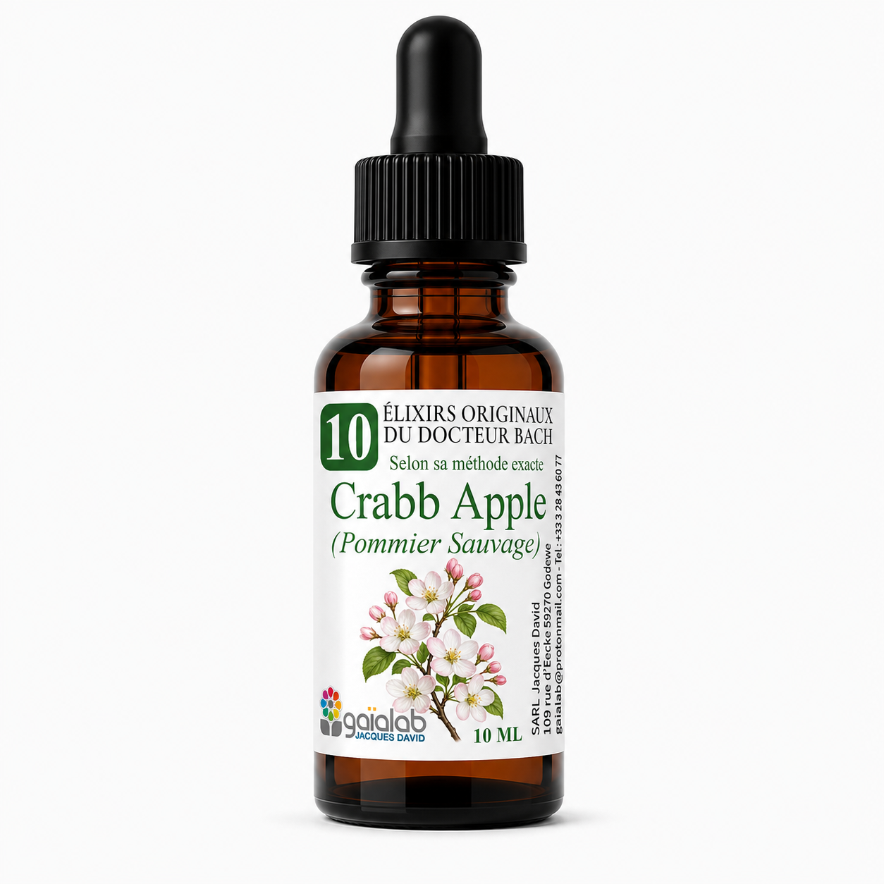 Crab Apple (Wild Apple) - Organic Bach Flower Remedy*