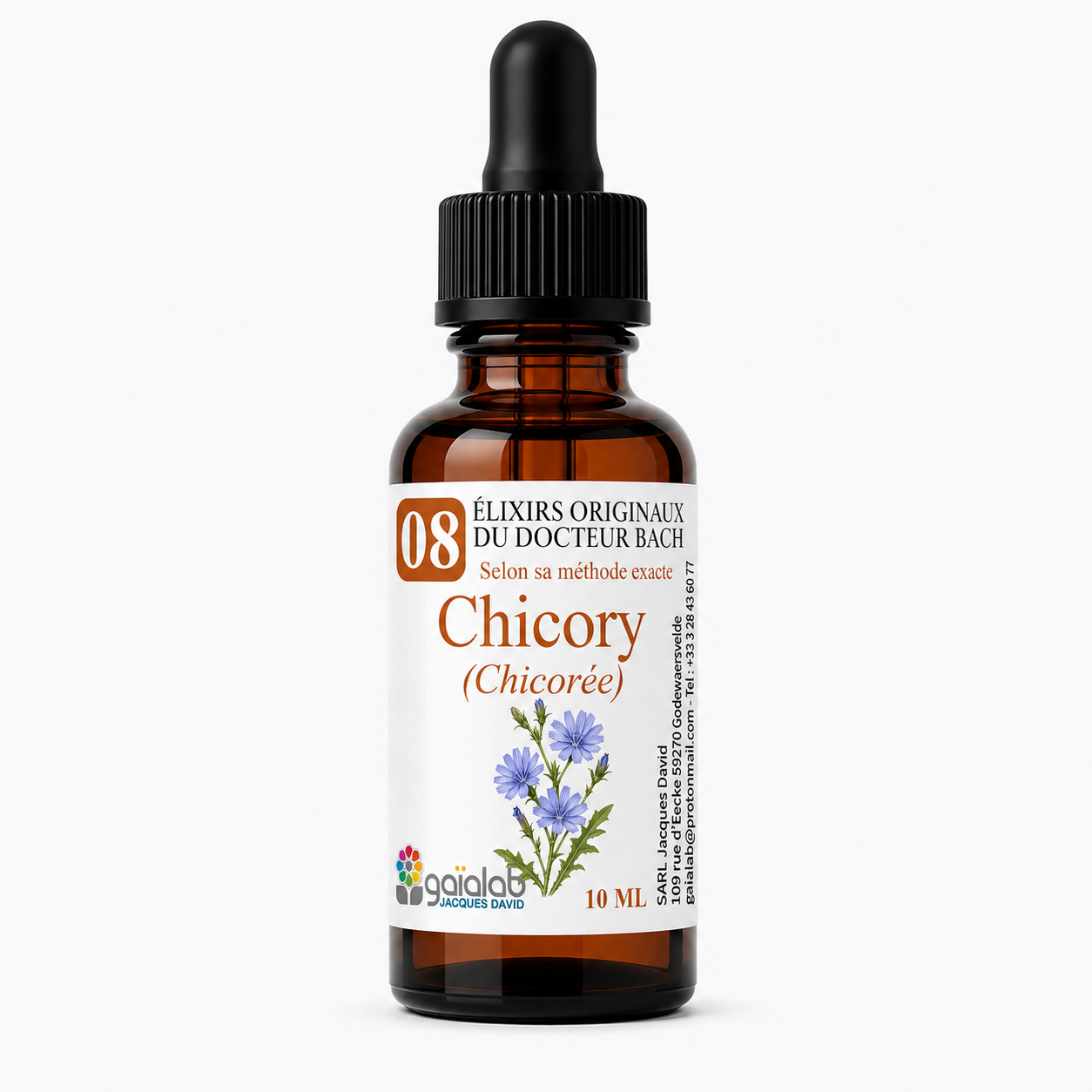 Chicory - Organic Bach Flower Remedy*