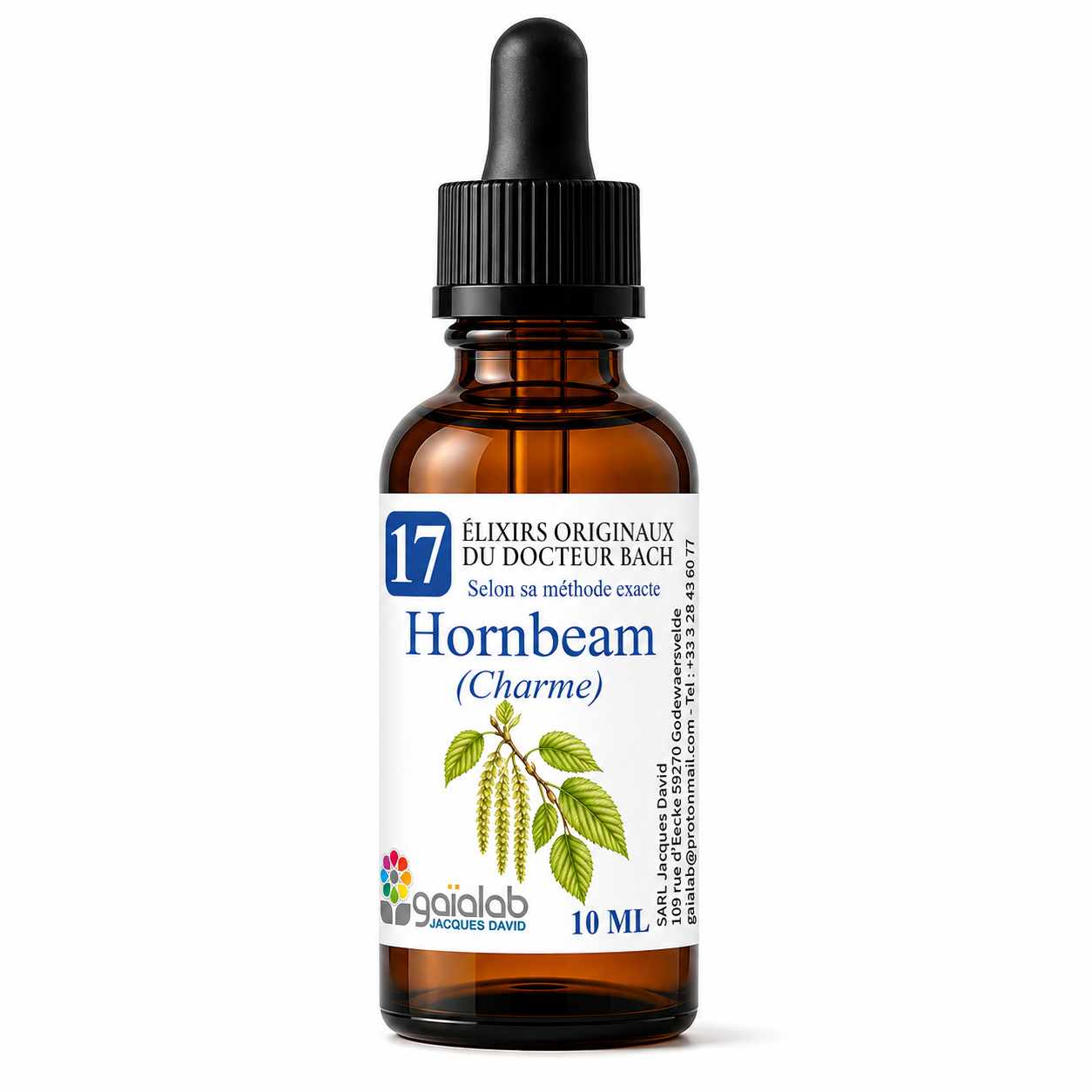 Hornbeam (Charm) - ORGANIC Bach Flower*