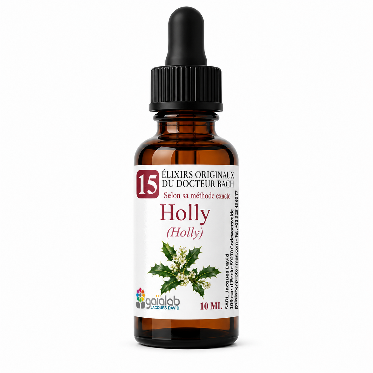 Holly - Organic Bach Flower Remedy*