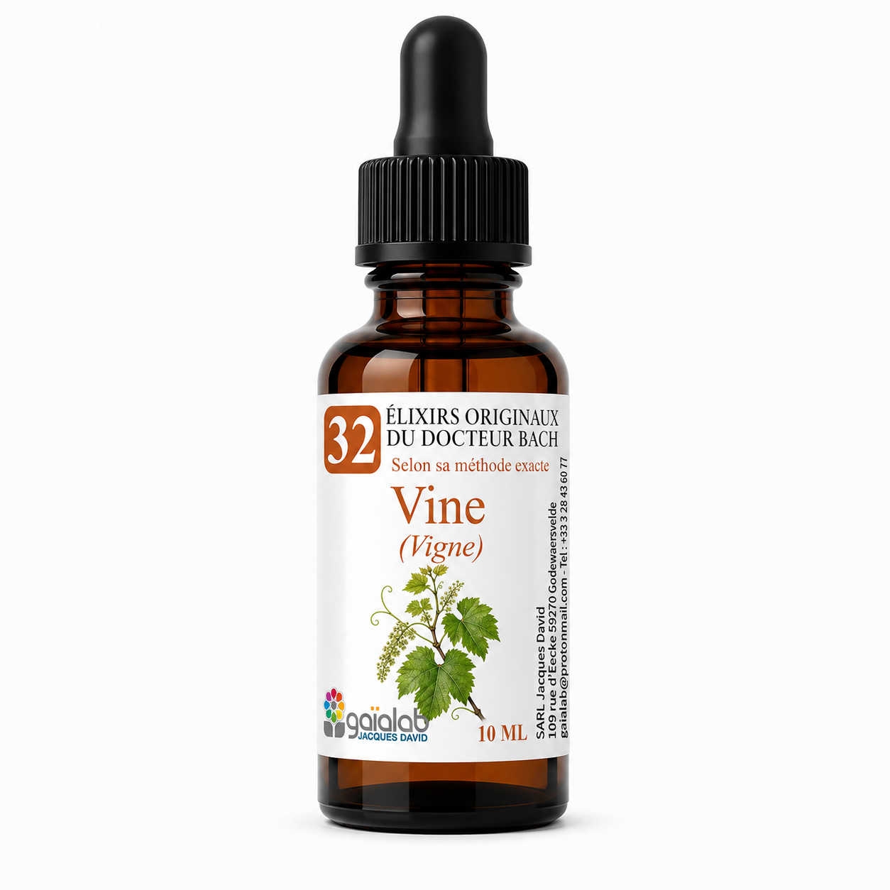 Vine (Vine) - Organic Bach Flower Remedy*