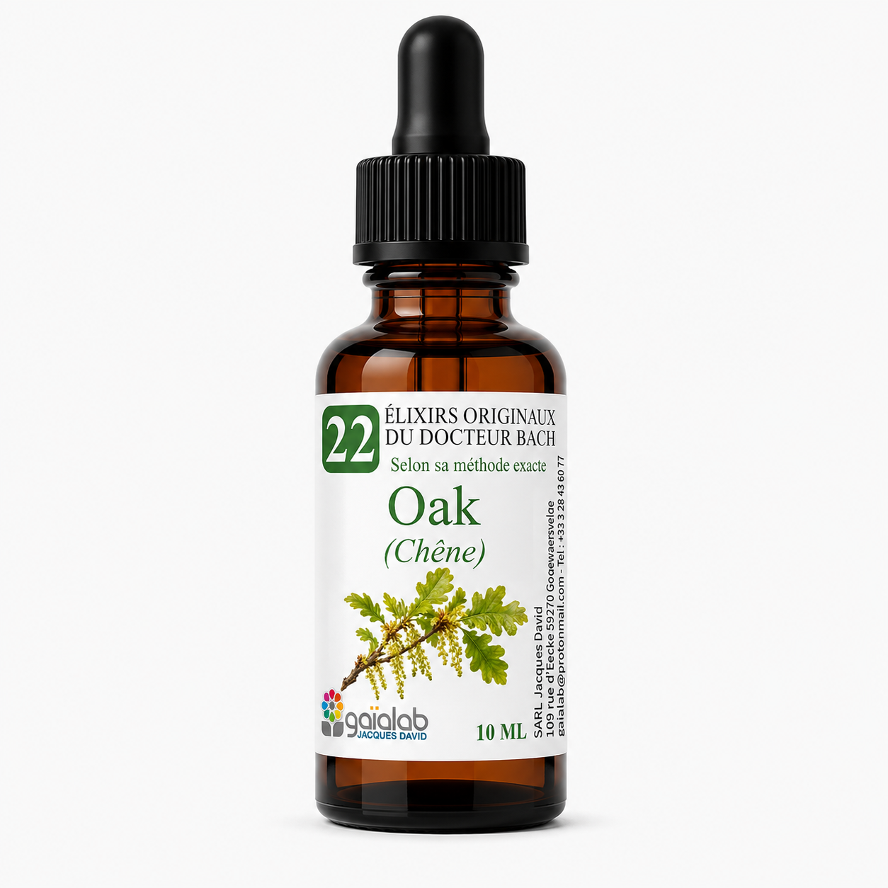 Oak (Oak) - Organic Bach Flower Remedy*