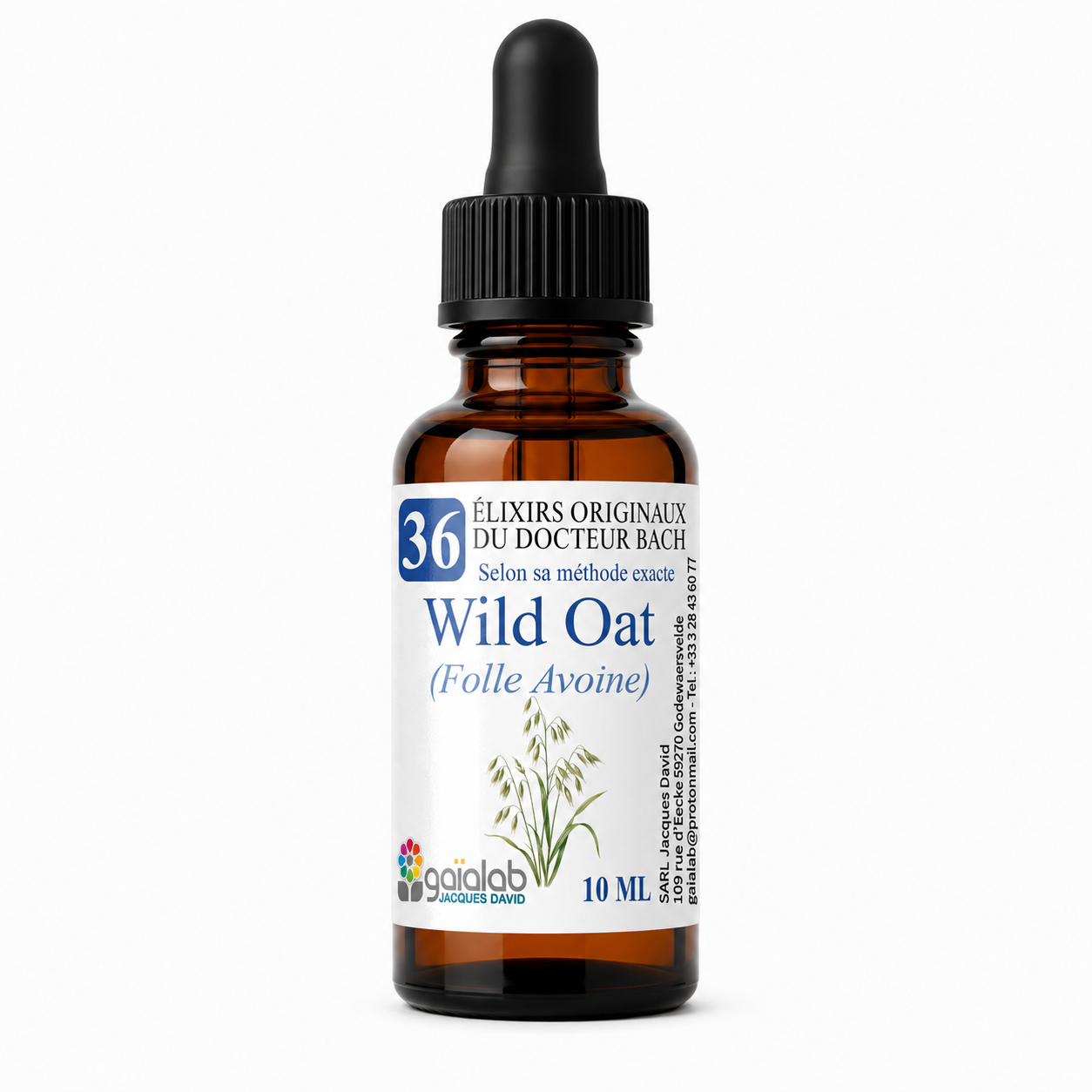 Wild Oat - Organic Bach Flower Remedy*