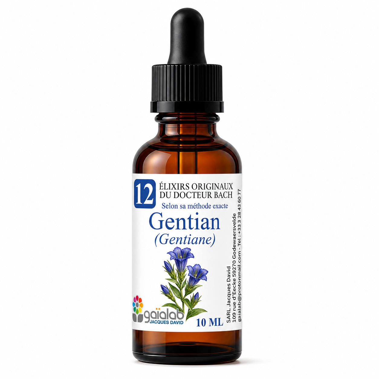Gentian - Organic Bach Flower Remedy*