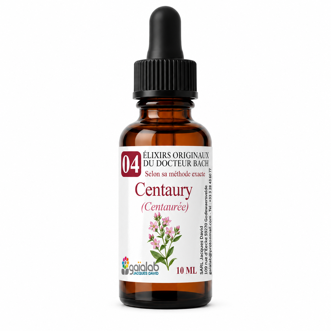 Centaury (Centaurea) - Organic Bach Flower Remedy*