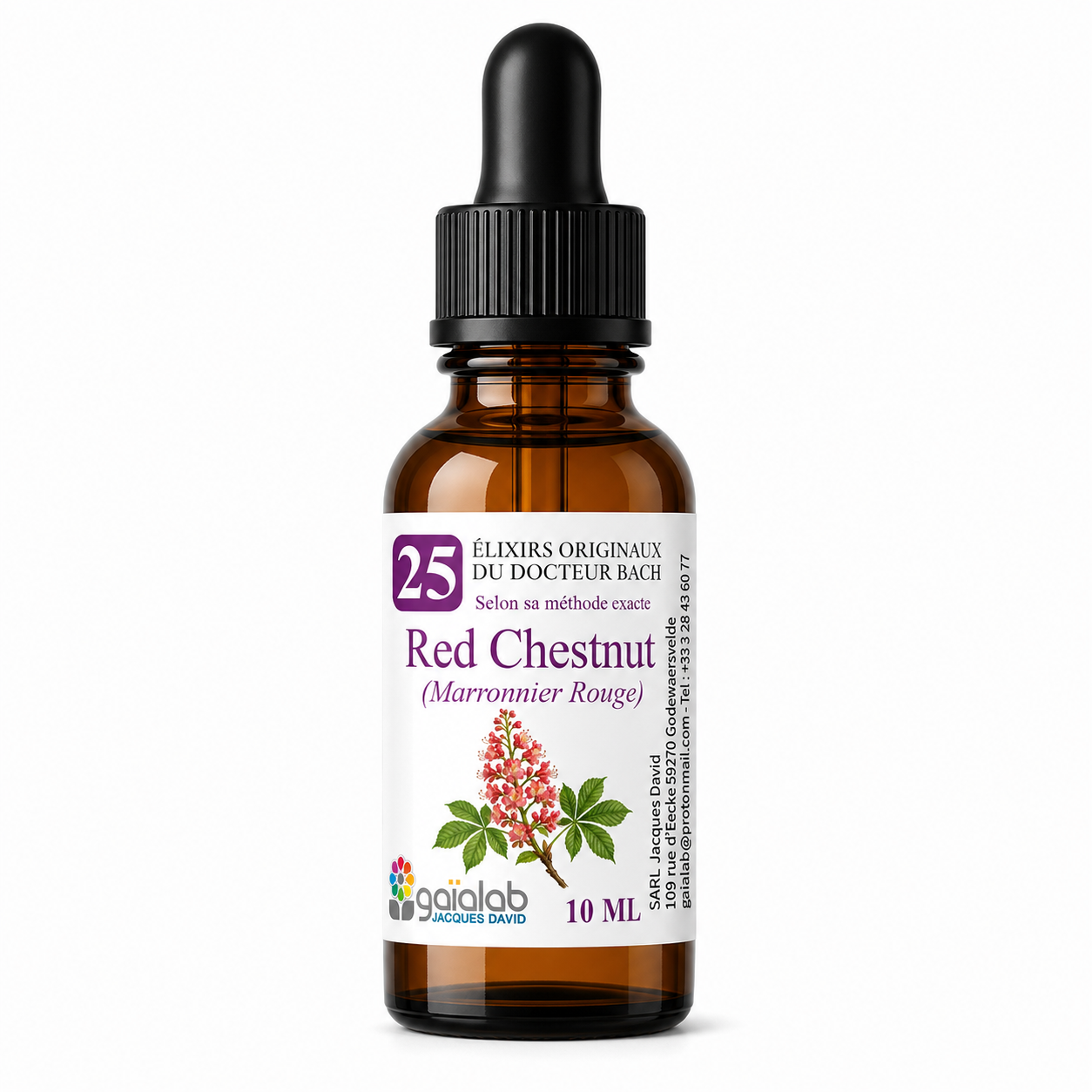 Red Chestnut - Organic Bach Flower Remedy*