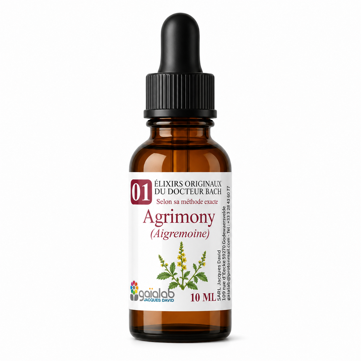 Agrimony - Organic Bach Flower Remedy*